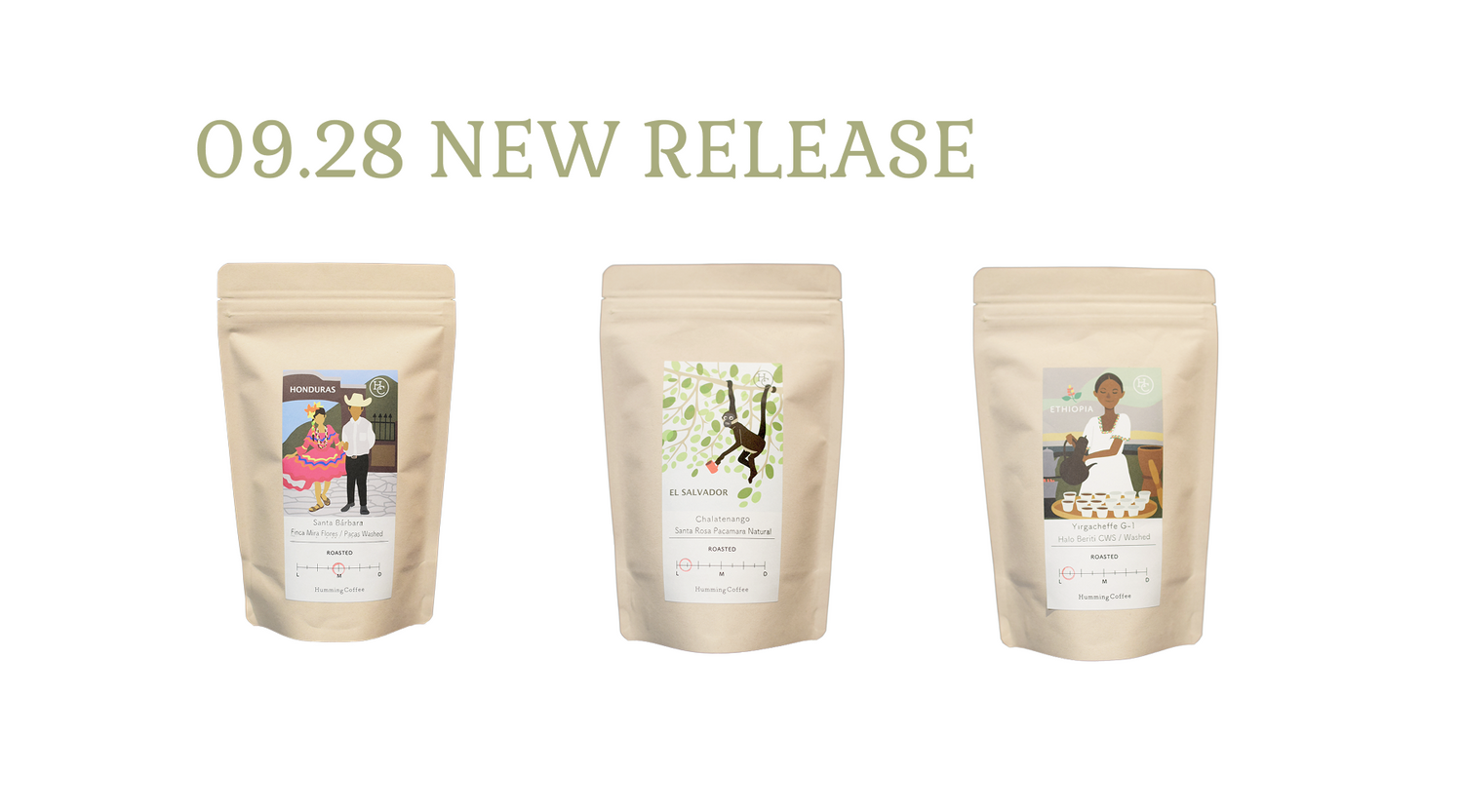 9/28 NEW RELEASE COFFEE